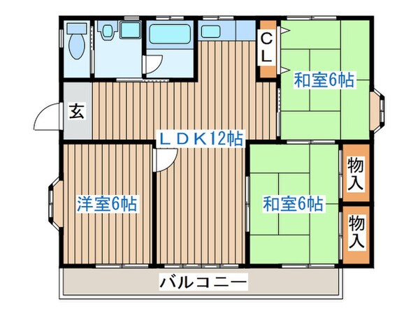 佐藤アパートの物件間取画像